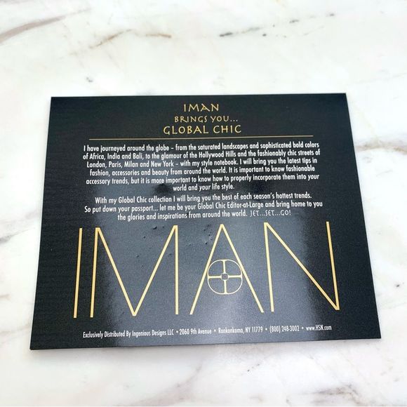 NWT IMAN Navy Blue Lace Clutch - Picture 5 of 5